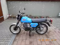 Mz Etz 250, Baujahr 1983, Restauriert 2014, Aufnahmedatum 15.02.20014