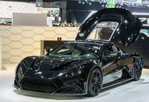 Zenvo ST1. Aufnahme: Autosalon Genf am 14.03.2014