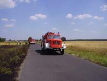 Feuerwehrfahrzeug im Krei Tworog im Einsatz!