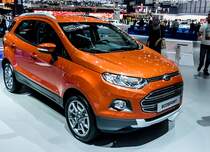 Ford Ecosport, gesehen auf dem Autosalon Genf 2014.