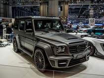 Mercedes-Benz G-Klasse mansory. Autosalon Genf 2014.