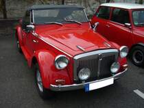 Siata Spring 850 Spider. 1967 - 1970. Der als Retromobil auf Basis des Fiat 850 konzipierte Spring verkaufte sich insbesondere in Deutschland sehr gut. Oldtimersaisoneröffnung am 13.04.2014 an der Düsseldorfer Classic Remise.