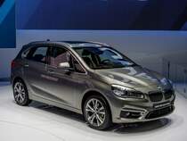 BMW 2 Active Tourer. Autosalon Genf, März 2014