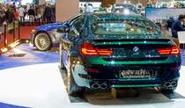 BMW Alpina B6 Bi-Turbo Gran Coupé Allrad, gesehen auf dem Autosalon Genf 2014