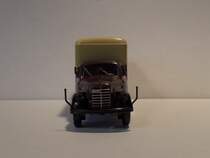 Borgward B 4500, 1:87, Werbung: Jacobs Kaffee, Hersteller: Brekina 43017, Foto vom 8.4.2014