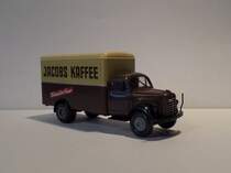 Borgward B 4500, 1:87, Werbung: Jacobs Kaffee, Hersteller: Brekina 43017, Foto vom 8.4.2014