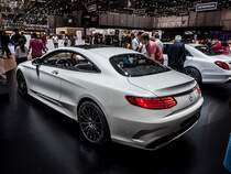 Mercedes-Benz S-Klasse Coupé. Aufnahme: Autosalon Genf 2014