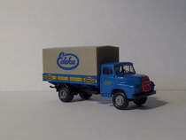 MAN 415 H, 1:87, Werbung: Edeka, Hersteller: Brekina 4501, Foto am 8.3.2014