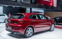 Qoros 3. Aufnahme: Autosalon Genf 2014