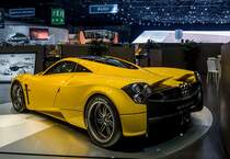 Pagani Huayra. Aufnahme: Autosalon Genf 2014