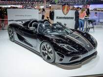 Koenigsegg Agera S, fotografiert auf dem Autosalon Genf 2014