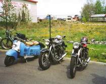 2xEMW und Roller Berlin in Hartmannsdorf, 01.05.04