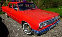 Chevrolet BelAir, oberer Mittelklassewagen, wurde in verschiedenen Varianten von 1953-75 gebaut, April 2014