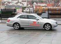 Taxi Mercedes C-Klasse am 09.04.14 in Stavanger.
