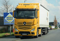 MB Actros 1846 Sattelzug in Euskirchen - 25.03.2014