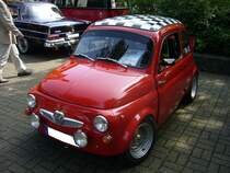 Steyr Puch 650 TR 1. 1964 - 1969. Die  Rennsemmel  aus Graz-Thondorf wurde vielfach im Bergrenn- und Rundstreckensport eingesetzt. Der 2-Zylinderboxermotor mit 643 cm³ Hubraum leistet laut Werk bis zu 30 PS. Durch verschiedene Modifizierungen war jedoch wesentlich mehr Leistung möglich. 7. Kettwiger Oldtimerfrühling am 01.05.2014.