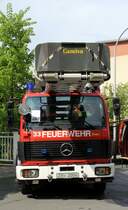 DLK 23/12 der Freiwillige Feuerwehr Zeulenroda. 01.05.2014