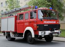 Löschgruppenfahrzeug LF 16/TS der Freiwillige Feuerwehr Zeulenroda. 01.05.2014