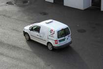 Port Security in Bergen (Norwegen) VW Caddy am 07.04.14.