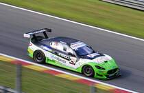 Mitzieher eines Maserati GranTurismo MC, Supportrennen beim FIA WEC am 3.Mai 2014 in Spa Francorchamps.
Nr.29 Riccardo Ragazzi