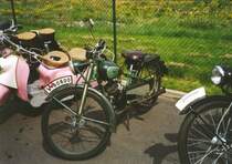 Ein Wanderer Moped war in Hartmannsdorf am 01.05.04 zu bestaunen