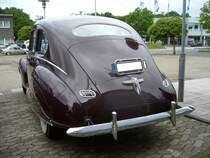 Heckansicht eines Lincoln Zephyr Sedan des Jahrganges 1940. Vierte Ratingen Classic am 11.05.2014.