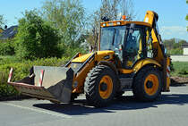 JCB 4CX Radlader in Euskirchen - 16.04.2014