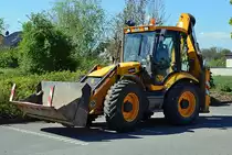 JCB 4CX Radlader in Euskirchen - 16.04.2014