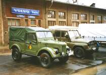 GAZ 69 und Nachfolger UAZ 469 waren am 30.04.04 nach Werdau geschwommen