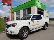 FORD-RANGER wildtrak, hofft auf eine Autowäsche; 140514