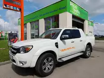 FORD-RANGER wildtrak, hofft auf eine Autowäsche; 140514