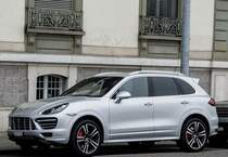 Porsche Cayenne GTS, aufgenommen in Genf am 15.03.2014