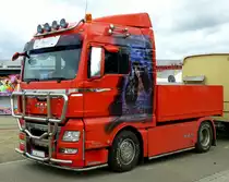 MAN Zugmaschine, gesehen zur Freiburger Messe, Mai 2014