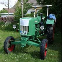 Fendt Dieselroß steht bei der Oldtimeraustellung in Fulda-Edelzell, Mai 2014 