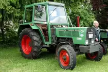 Fendt 102LS, konnte bei der Oldtimeraustellung in Fulda-Edelzell bewundert werden, Mai 2014 