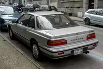 Honda Legend Rückansicht, trotz seines Alter und sichtbarer alltäglicher Nutzung noch in gutem Zustand. Foto: 15.03.2014.