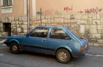 Mazda 323 (ca. 1980-1984). Foto: 22.03.2014