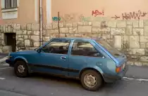 Mazda 323 (ca. 1980-1984). Foto: 22.03.2014