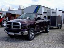 DODGE RAM1500 HEMI; mit Pferdetransporthänger; 140422
