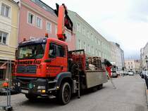 MAN TGA26.460 mit Palfinger-Hydraulikkranaufbau; 140514