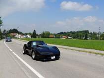 Chevrolet CORVETTE, gemeldet in Passau ist am Weg Richtung Vöcklabruck; 140524