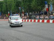 Citroen Picasso der Police Paris