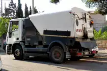 Iveco Eurocargo unterwegs zur Strassenreinigung in Cala Pi/Mallorca im Mai 2014