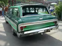 Heckansicht eines 1964´er Chevrolet Impala Station Wagon. Oldtimertreffen Kokerei Zollverein am 01.06.2014.