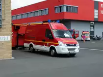 IVECO Daily KLAF (Florian Hanau 01-59-2) der Feuerwehr Hanau Mitte am 01.06.14 beim Tag der Offenen Tür 