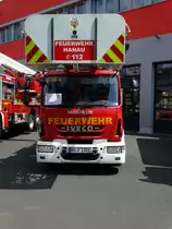 IVECO/Magirus DLA(K) 23/12 (Florian 1-30-1) am 01.06.14 beim Tag der Offenen Tür in der Feuerwache Hanau Mitte