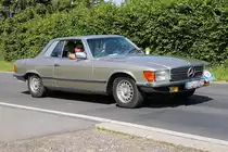 Mercedes-Benz SL Coupe W107, irgendwo bei Viersen, 2.6.2012 