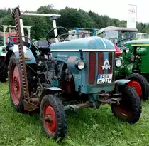 Hanomag R 217 steht im Juni 2014 beim Oldtimertreffen an der Ebersburg 