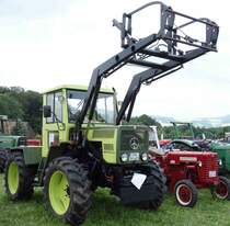 MB Trac 700 besucht die Oldtimerausstellung in Ebersburg, Juni 2014