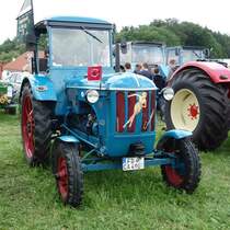 Hanomag 324 steht beim Oldtimertreffen an der Ebersburg, Juni 2014